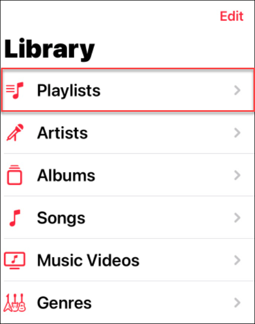  Apple Music'te bir çalma listesi resmini değiştirme