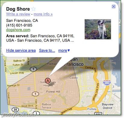 işletmeniz için google harita hizmet alanınızı çizin