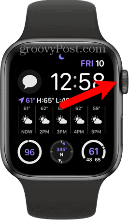 Apple Watch'ta dijital kurma kolu