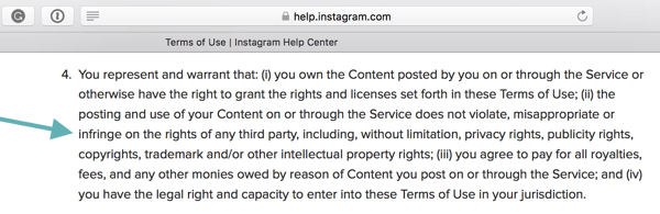 Instagram'ın Kullanım Koşulları, kullanıcıların Topluluk Kurallarına uyması gerektiğini belirtir.