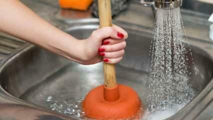 Tıkanan lavabo nasıl açılır? Tıkanan lavaboyu açmanın doğal yolu! En etkili lavabo açma yöntemi