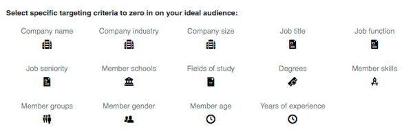 LinkedIn kampanyanıza daha fazla hedefleme seçeneği ekleyebilirsiniz.