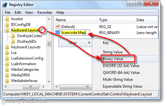 Windows 7'de Caps Lock tuşunu devre dışı bırakma