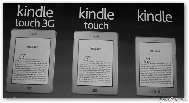 Amazon Kindle Fire Tablet: Canlı Blog Yayını