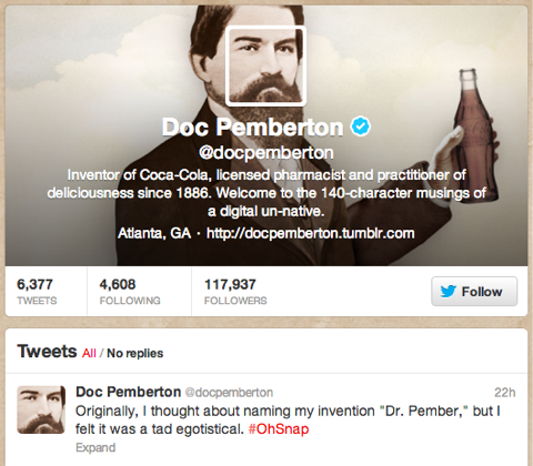 doktor pemberton twitter