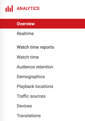 YouTube analiz verilerinize erişmek için İçerik Stüdyosu'nu açın.