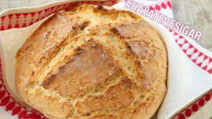 Mayasız ekmek nasıl yapılır? Maya olmadan pofuduk ekmek tarifi