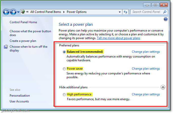 Windows 7 Güç Tasarrufu Ayarlarını Yönetme [Nasıl Yapılır]