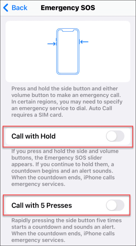 iPhone'da yanlışlıkla 911 aramalarını önleyin