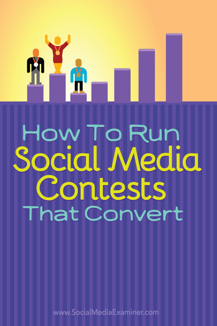 Dönüşen Sosyal Medya Yarışmaları Nasıl Oluşturulur: Sosyal Medya Denetçisi