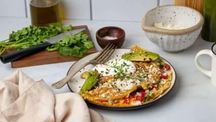 Meksikalar bu lezzete bayılıyor! Meksika usulü omlet nasıl yapılır? 
