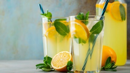 Evde limonata nasıl yapılır? 1 limondan 3 litre limonata tarifi