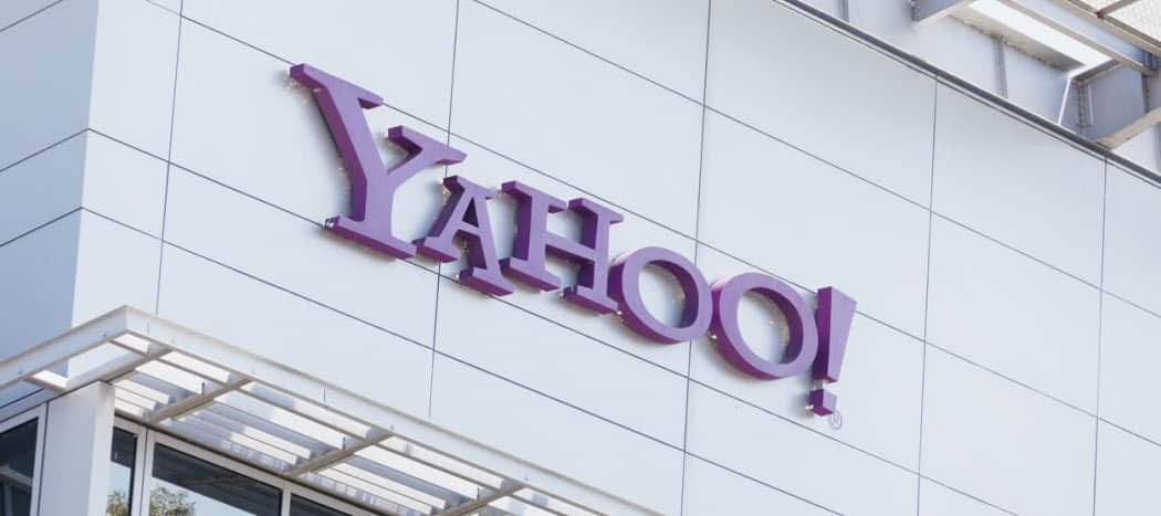 Yahoo, verilerinizi satmak için e-postanızı taramasını durdurmak nasıl