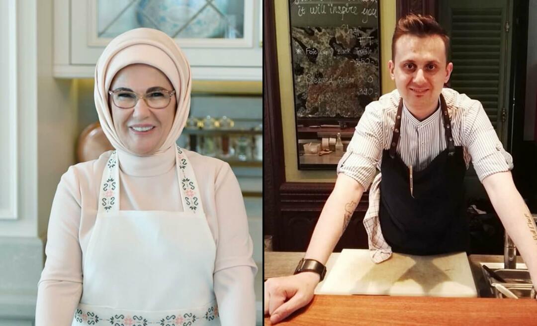 Emine Erdoğan Michelin Yıldızı alan Fatih Tutak şefi tebrik etti!