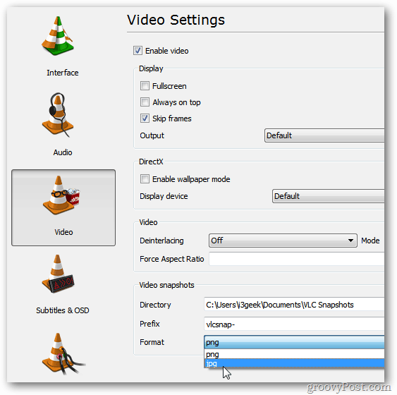 VLC Öncelik Ayarları