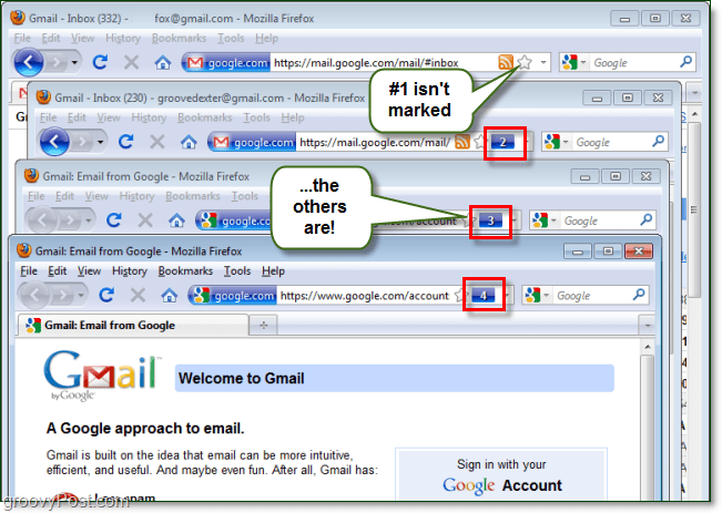 Firefox Kullanarak Birden Çok Gmail Hesabına veya Web Sitesine Giriş Yapın