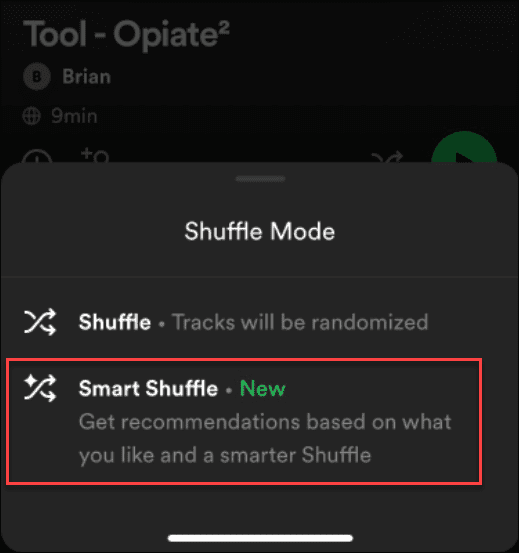 Spotify Shuffle'ın karıştırılmamasını düzeltin