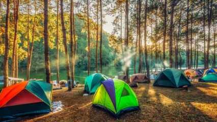 Sonbahar için en iyi kamp rotaları! Sonbahar'da çadır atabileceğiniz en güzel kamp alanları