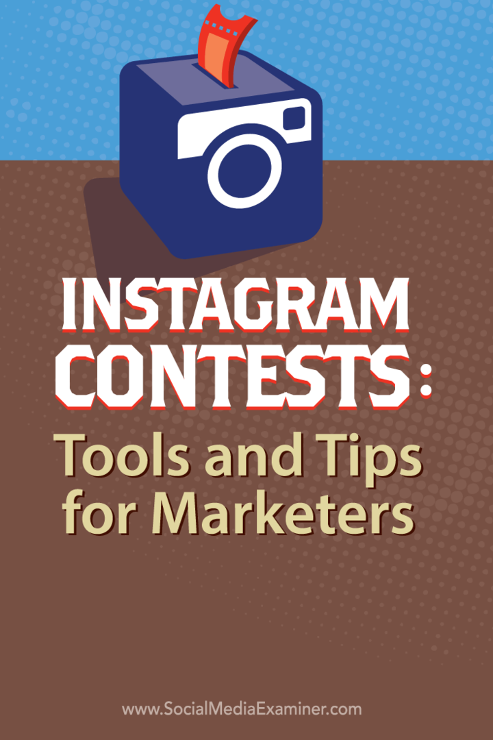 instagram yarışmaları aracılığıyla pazarlama