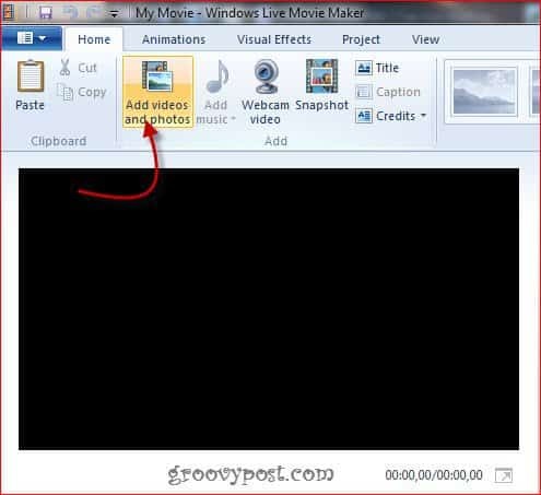Windows Live Movie Maker'da bir film dosyası nasıl döndürülür