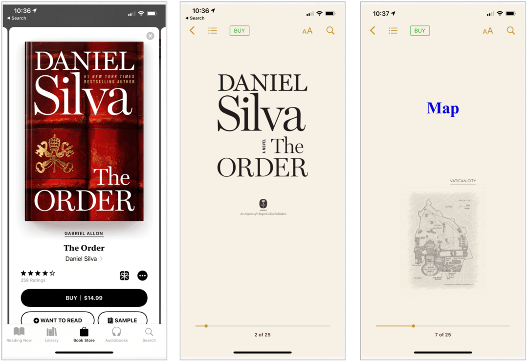 Apple Books Amazon Kindle Books Uygulaması 2020'ye Karşı