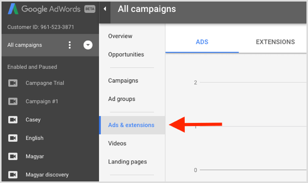 Google Adwords reklam gruplarını kopyalayıp yapıştırın