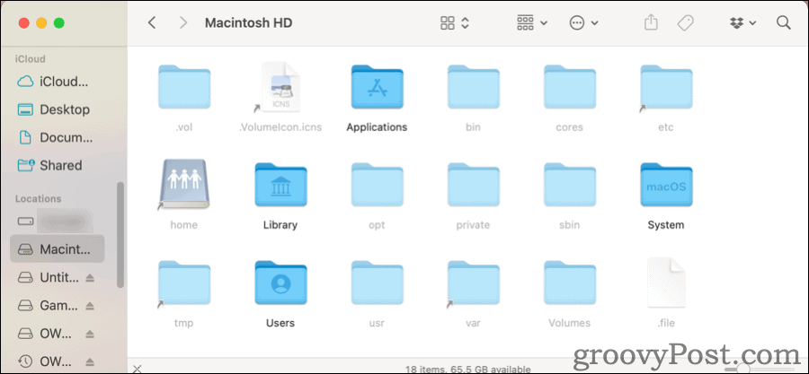 Mac'te gizli dosyaları Finder'da göster