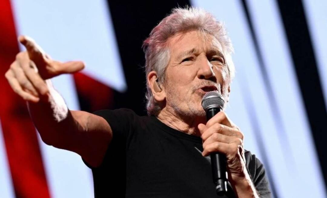 Pink Floyd grubunun solisti Roger Waters:'İsrail beni de rejimine karşı tehdit olarak görüyor"