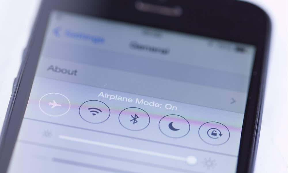 Android veya iPhone'da Uçak Modunu Etkinleştirme veya Devre Dışı Bırakma