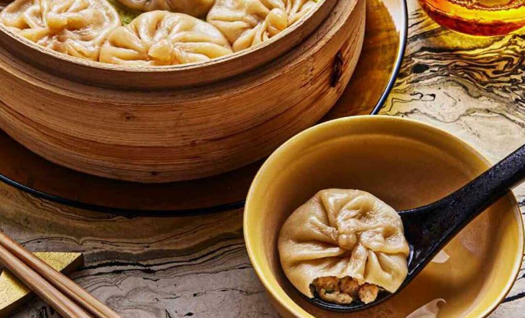 Uzak doğunun etli hamuru dumpling tarifi! Nefis Çin mantısı nasıl yapılır?