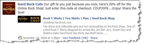 Facebook'ta Hard Rock Cafe
