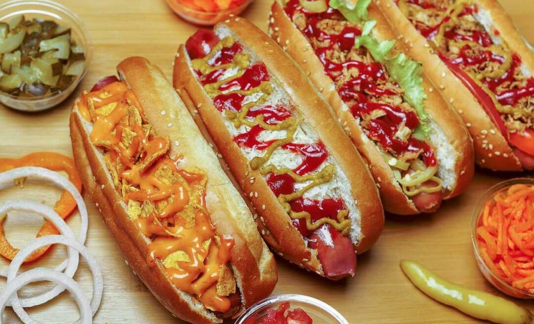 Hot dog içine ne konur? Gerçek hot dog nasıl yapılır?