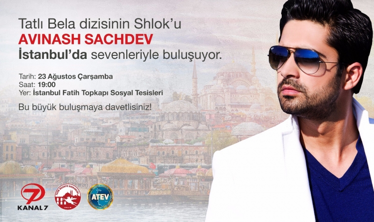 Avinash Sachdev Türkiye’de hayranlarıyla buluşuyor