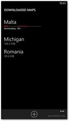 Windows Phone 8 harita indirme