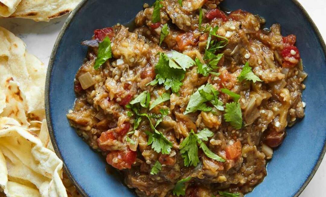 MasterChef'te duyulan baigan choka nasıl yapılır? Közlenmiş patlıcan sosu (baigan choka) tarifi