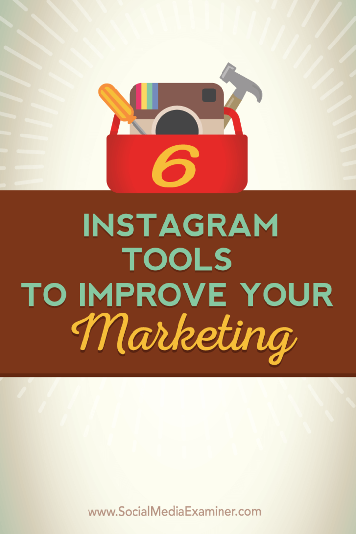 instagram pazarlama araçları