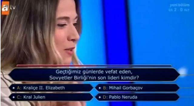 Kim Milyoner Olmak İster Sovyetler Birliği sorusu