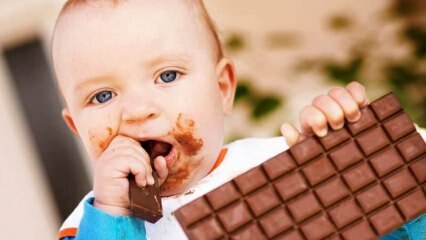 Bebekler çikolata yiyebilir mi? Bebekler için çikolatalı süt tarifi