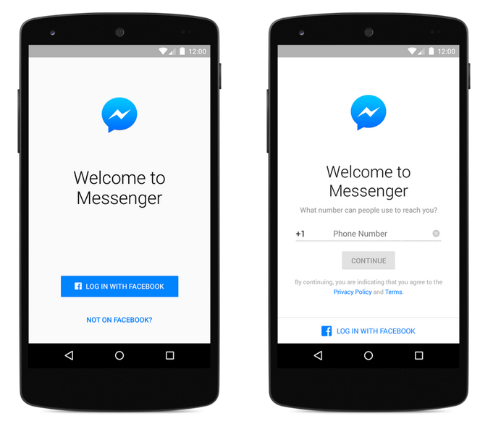 Facebook Messenger Artık Facebook Hesabı Gerektirmez