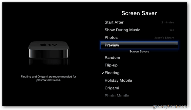 Apple TV: Fotoğraflarınızı Ekran Koruyucu Olarak Kullanın