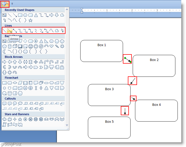 Microsoft Word 2007 Yaşam Akış Şeması