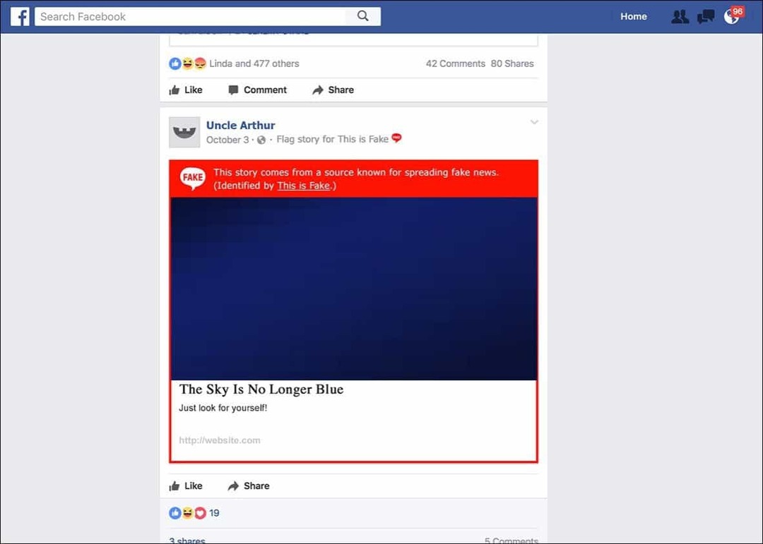 Facebook'ta Sahte Haberleri Bulmanın ve Engellemenin Beş Yolu