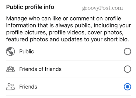 facebook herkese açık profil bilgisi
