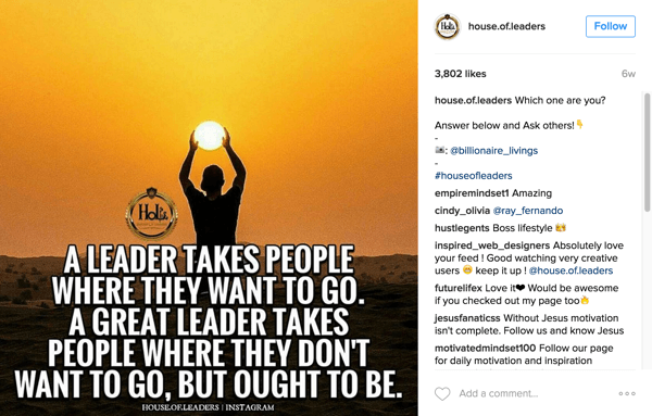 liderler evi etiket instagram kullanıcısı
