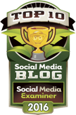 sosyal medya müfettişi en iyi 10 sosyal medya blogu 2016 rozeti