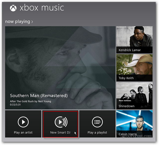Windows 8'de Xbox Music Smart DJ Nasıl Kullanılır