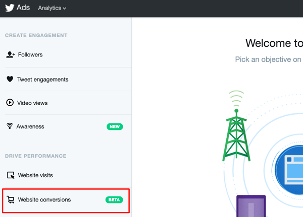 twitter reklamları kontrol paneli