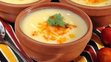 Sütlü patates çorbası tarifi nasıl yapılır? Pratik ve lezzetli sütlü patates çorbası