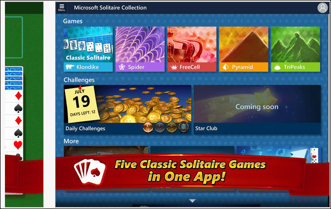 Microsoft Solitaire Koleksiyonu Şimdi iOS ve Android için Kullanılabilir
