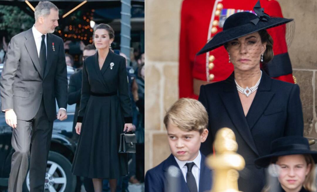 İspanya Kraliçesi Letizia Kate Middleton'a özeniyor! Kate'in dolabındaki elbiseye göz dikti